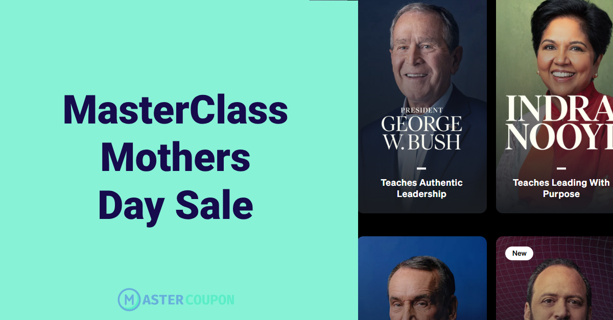 MasterClass Mothers Day Sale