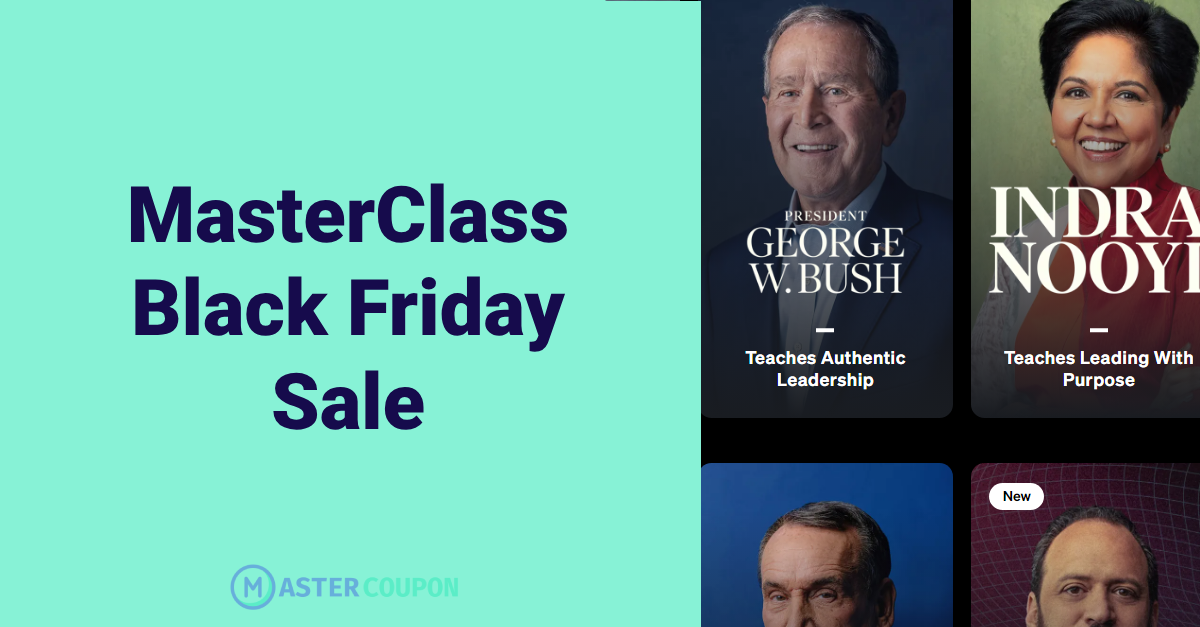 MasterClass Black Friday Sale