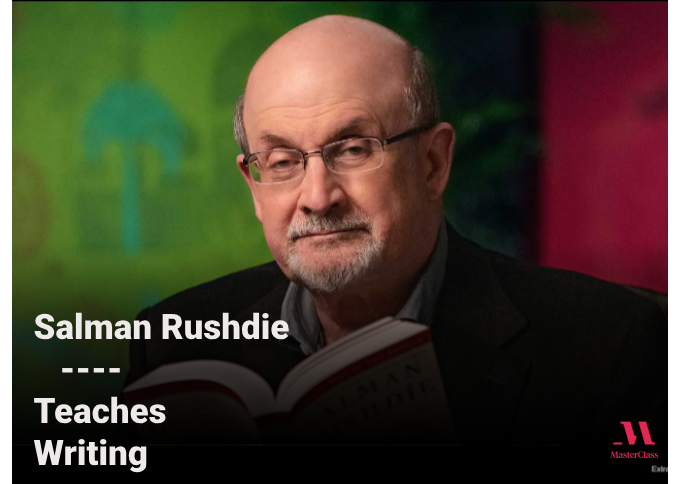 salman Rushdie masterclass